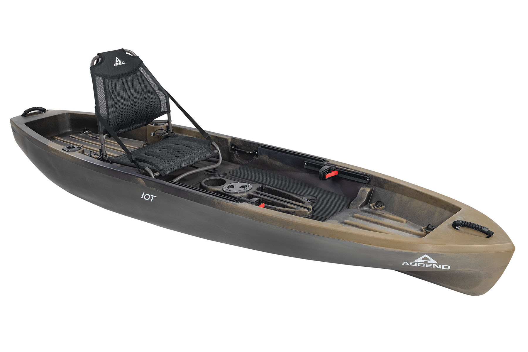 Ascend 128X Sit-on-Top Kayak with Yak-Power