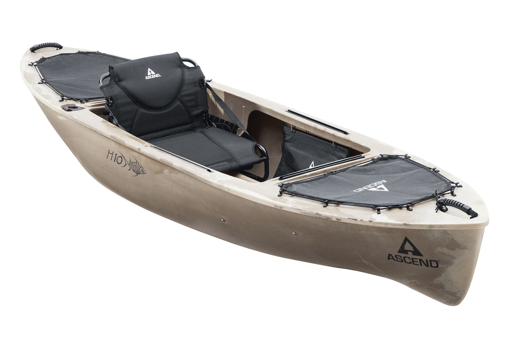 Ascend® 128X Sit-on-Top Kayak with Yak-Powe