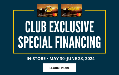 club exclusive special financing